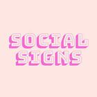 Social Signs: Social Media Message Maker आइकन