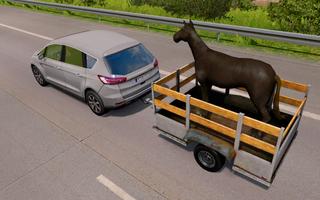 US Truck Animal Transport Game poster