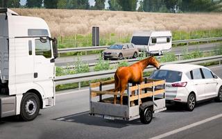 Wild Animal Truck Transport 3D screenshot 1