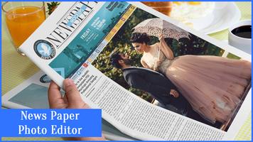 News Paper Photo Editor ポスター