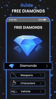FFF FF Diamonds - Guide For Free Diamonds الملصق
