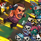 Zombie idle: City defense icône