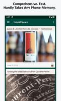 Wine Beer & Spirits News الملصق