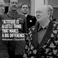 Winston Churchill Quotes poster