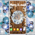 Icona Christmas Clock Live Wallpaper