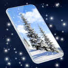 Winter Forest Snow Wallpapers icono