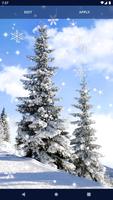 Winter Forest Snow Wallpapers captura de pantalla 3