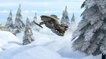 Snowmobile Racing Simulator Pa Affiche