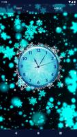 Frozen Winter Analog Clock screenshot 3