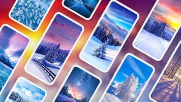 Winter Hintergrundbilder 4K Plakat