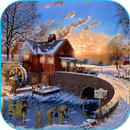 Winter Mountain House 3D LWP APK