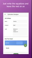 Custom Calculator - Make your own calculator اسکرین شاٹ 1