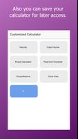 Custom Calculator - Make your own calculator スクリーンショット 3