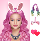 Roze haar Pink Hair-icoon