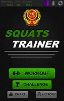 Squats Trainer Affiche