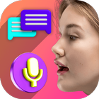 音声SMS：音声でSMSを書く - ボイスメッセージアプリ アイコン