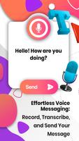 SMS Suara: Menulis SMS Dengan syot layar 1