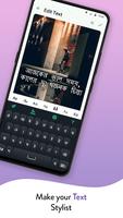 Write Bangla Text on photo capture d'écran 3