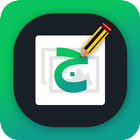 Write Persian Text on photo ícone