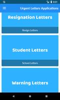Urgent Letters Applications تصوير الشاشة 1