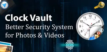 Clock Vault-Hide Photos,Videos