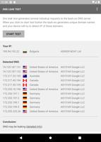 DNS leak test screenshot 5