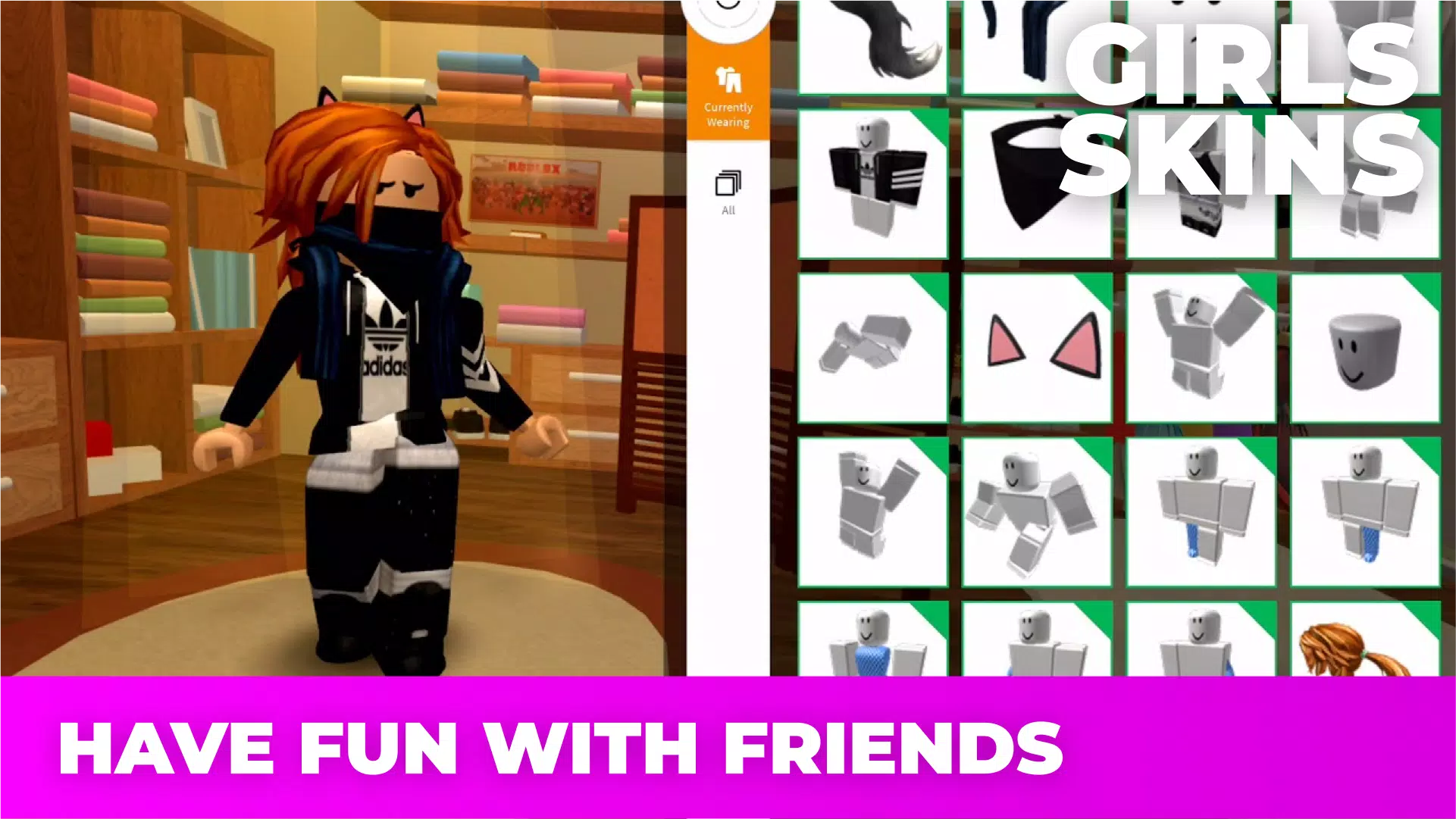 Skins de meninas para roblox APK (Android App) - Baixar Grátis