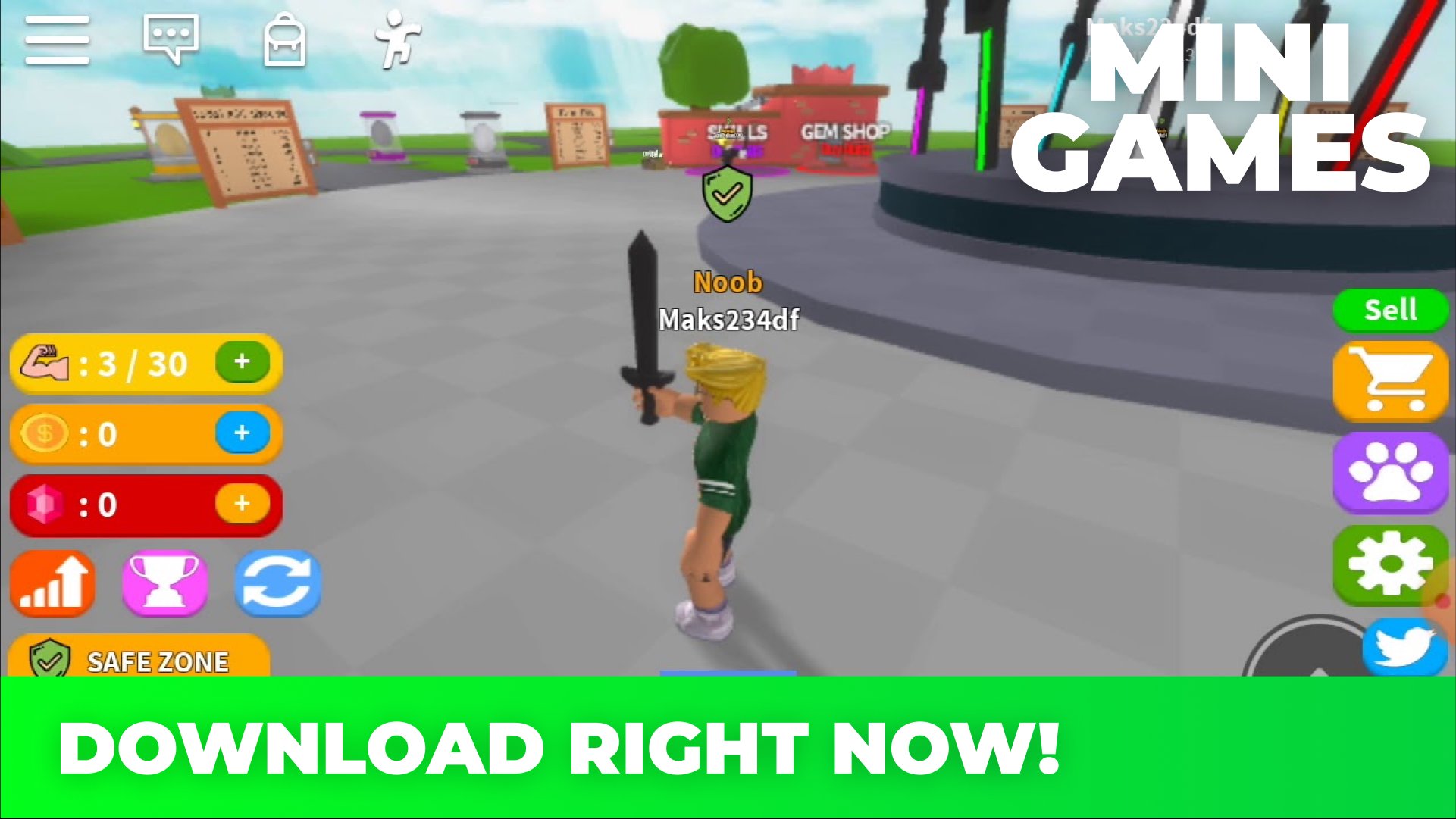 Minijogos para roblox para Android - APK Baixar