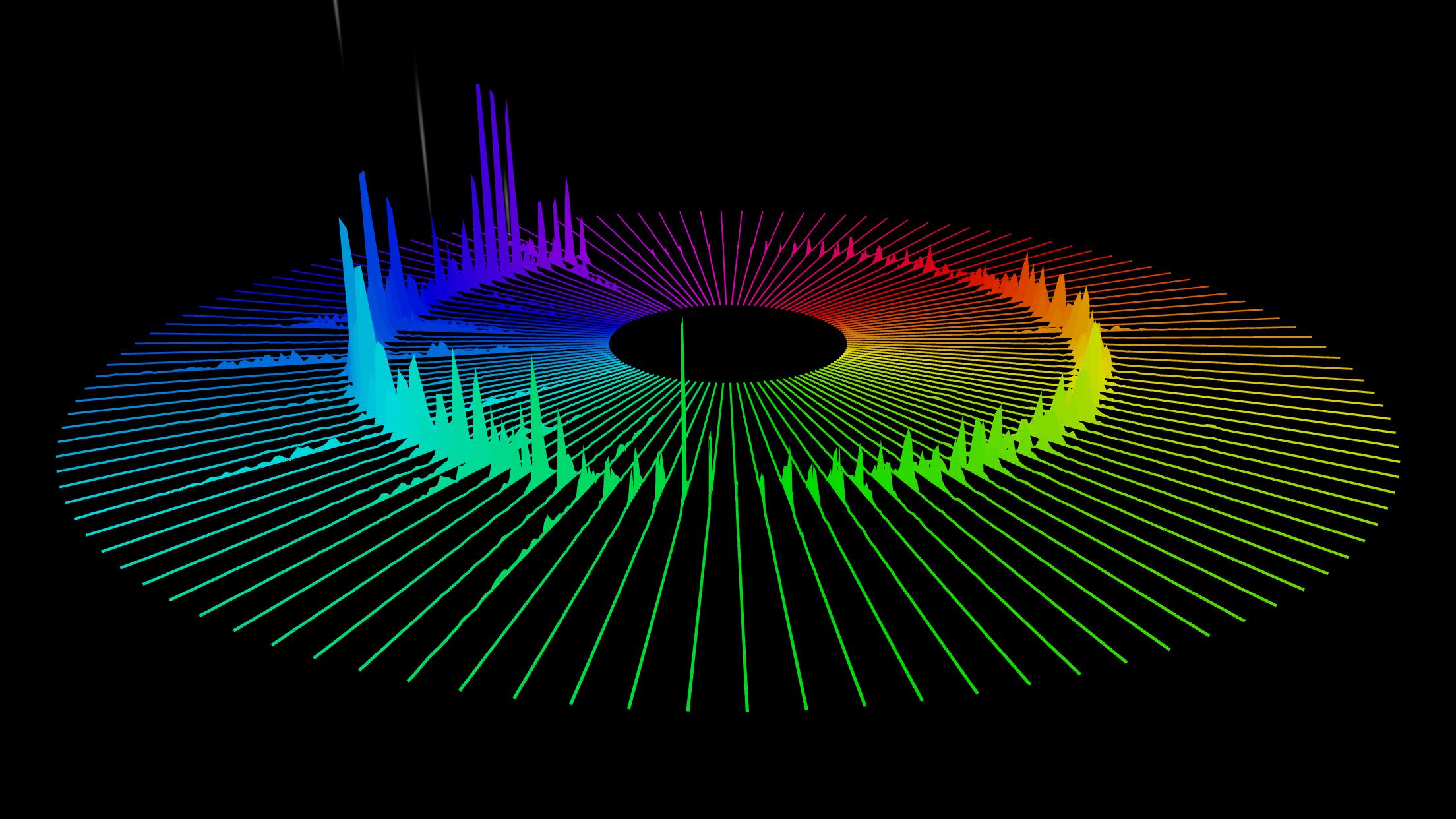 Spectre 3. Audio Spectrum Visualizer. Визуализация звука. Визуализатор звука. Эквалайзер визуализация.