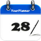 日曆、假期、農曆、備忘錄、記事本、倒數日 Calendar आइकन