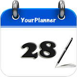 日曆、假期、農曆、備忘錄、記事本、倒數日 Calendar icône