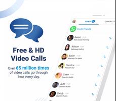 Lite imo Chat Tips Video Call Affiche