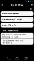 Out of Office (Lotus Notes) Affiche