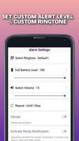 Full Battery alarm any level imagem de tela 3