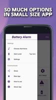 Alarme batterie chargeur capture d'écran 1