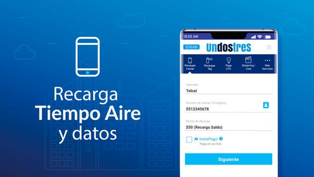 Recarga Saldo, Compra Cine, Paga CFE 海报