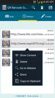 QR BARCODE SCANNER Smart ► qr code reader & maker screenshot 3
