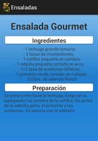 برنامه‌نما Recetas de Ensaladas عکس از صفحه