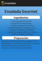 Recetas de Ensaladas اسکرین شاٹ 2