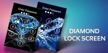 Diamond Passcode Lock Screen