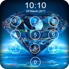 Diamond Passcode Lock Screen