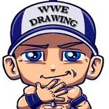 how to draw wwe heroes : john cena drawing