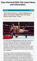 Wrestling News تصوير الشاشة 1