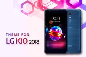 Theme for LG K10 2018 پوسٹر
