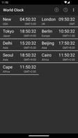 برنامه‌نما World Clock & Widget عکس از صفحه