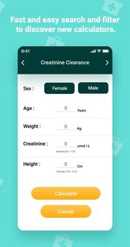 Md Calc, Medical Calculator 截图 2