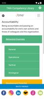 TMA Competency Library screenshot 2