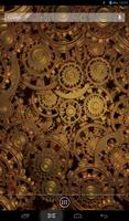 2 Schermata Golden Gears 2 Live Wallpaper