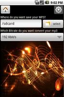 MP3 convertisseur capture d'écran 1