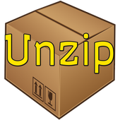 آیکون‌ Unzip